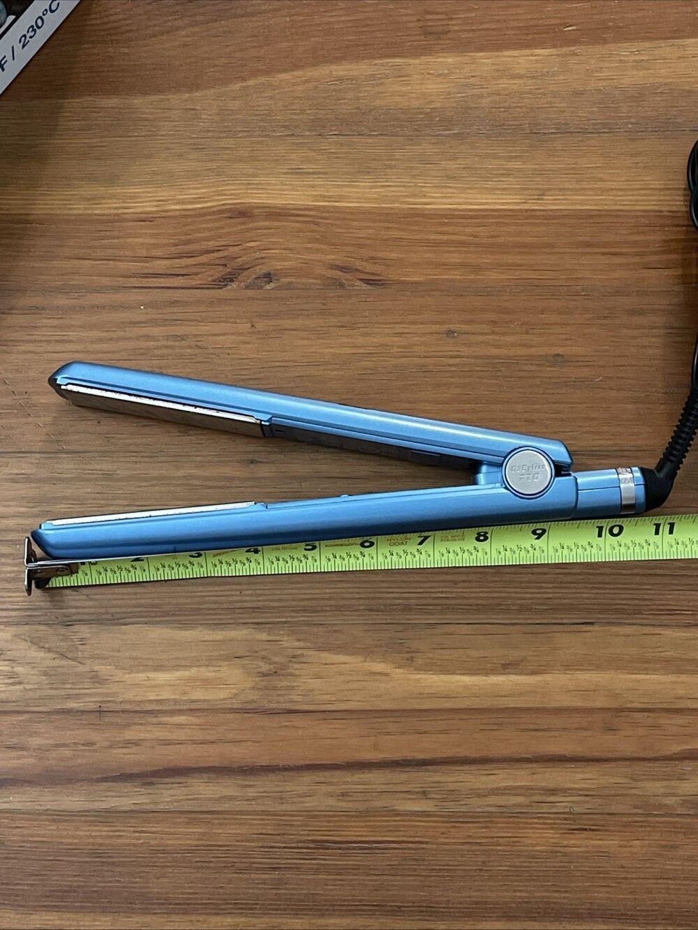 BaBylissPRO Nano Titanium 1” Digital Flat Iron Hair Straightener Blue BNT4095TUC - Picture 5 of 13